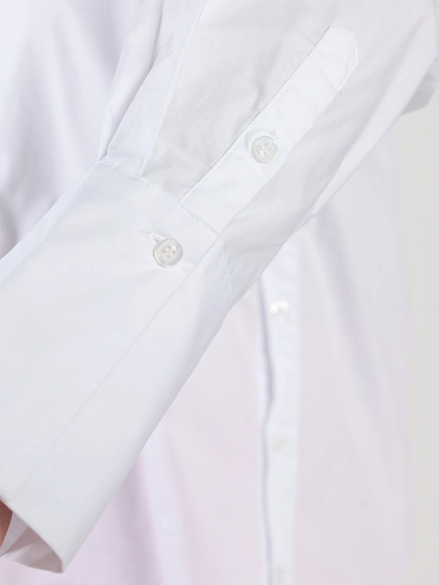 Блуза-оверсайз хлопковая с рукавами-реглан